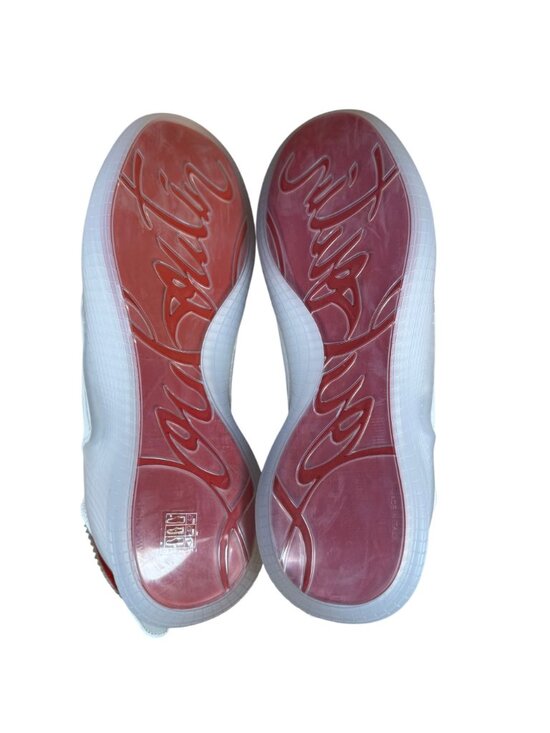 Christian Louboutin Men\'s Arpoador Flat Sneaker Zinc Bianco Size 43.5 main image 3
